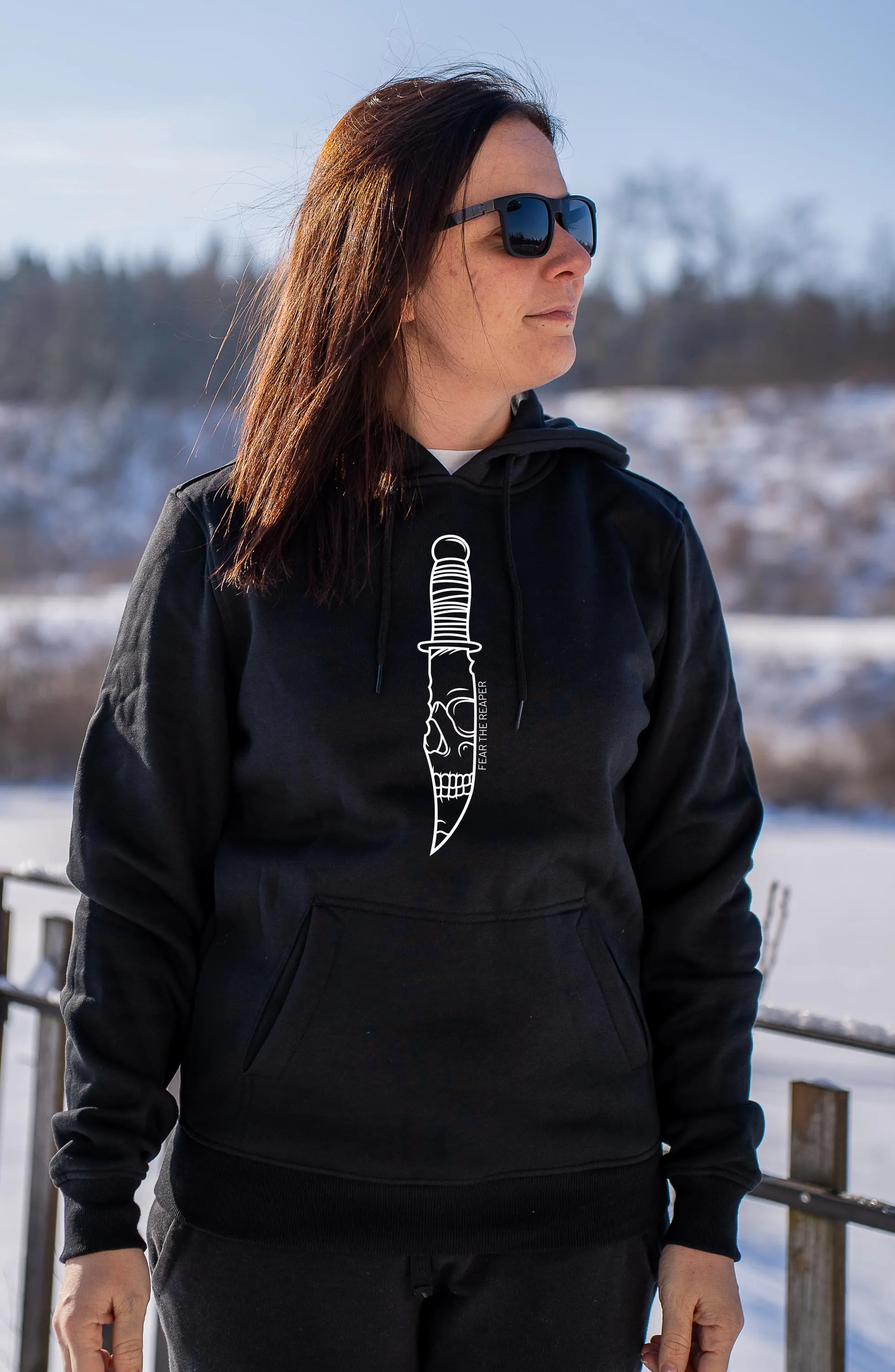 Fear the Reaper - Heavy Hoody - Image 2