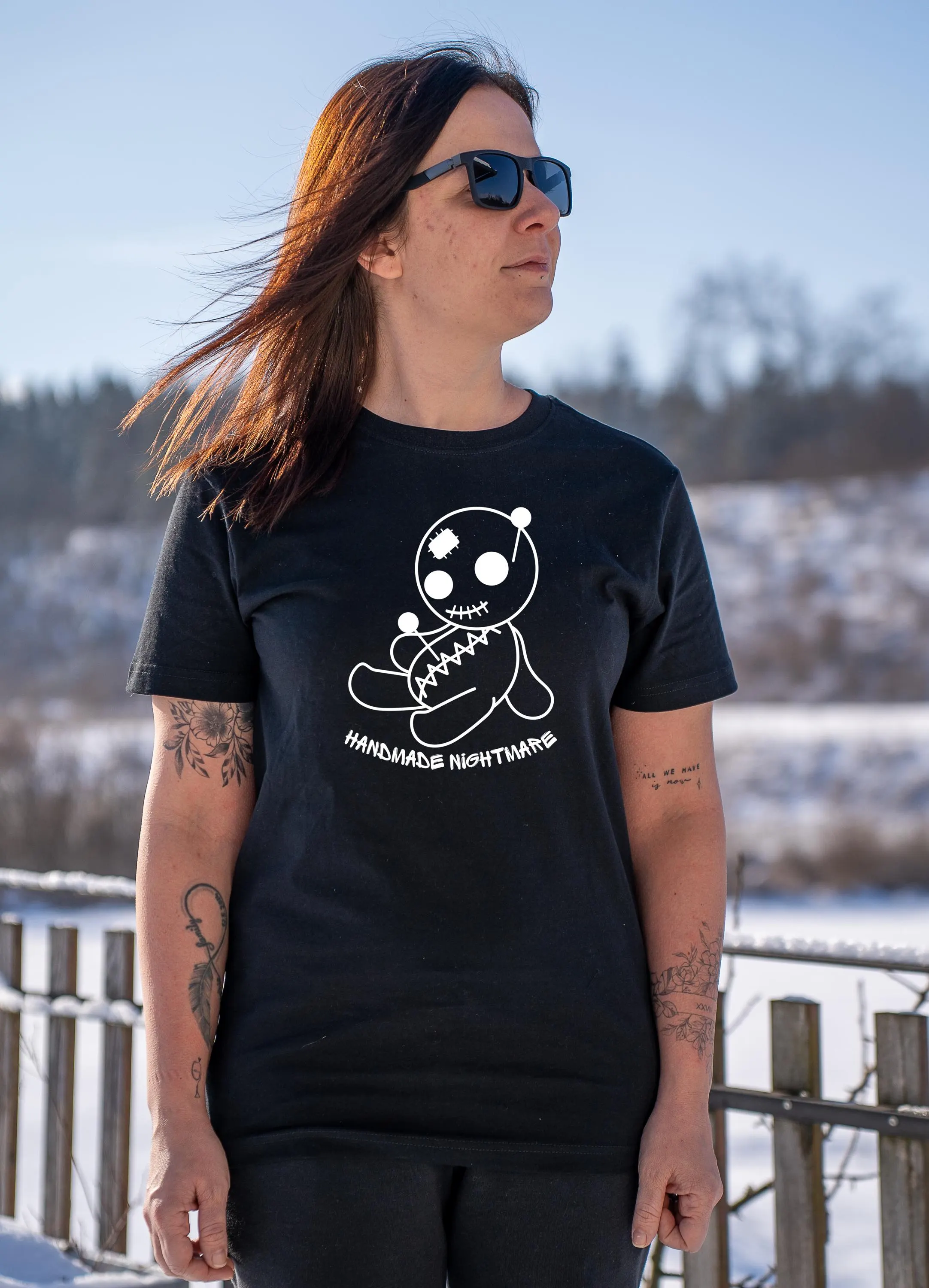 Handmade Nightmare - VOODOO T-Shirt Round Neck