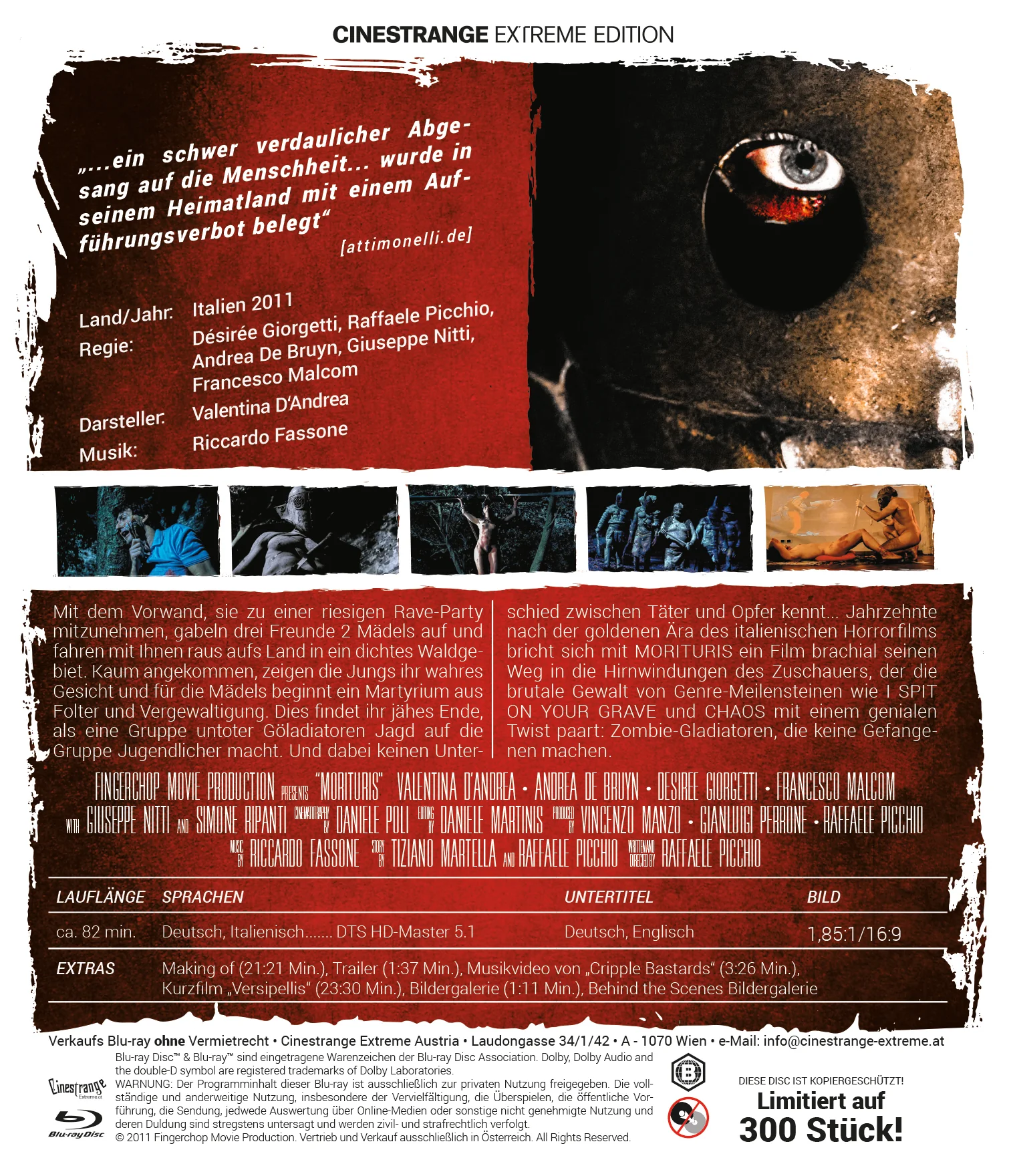 Morituris Limited (300) Edition Blu Ray with O-Card (exklusiv) - Image 3