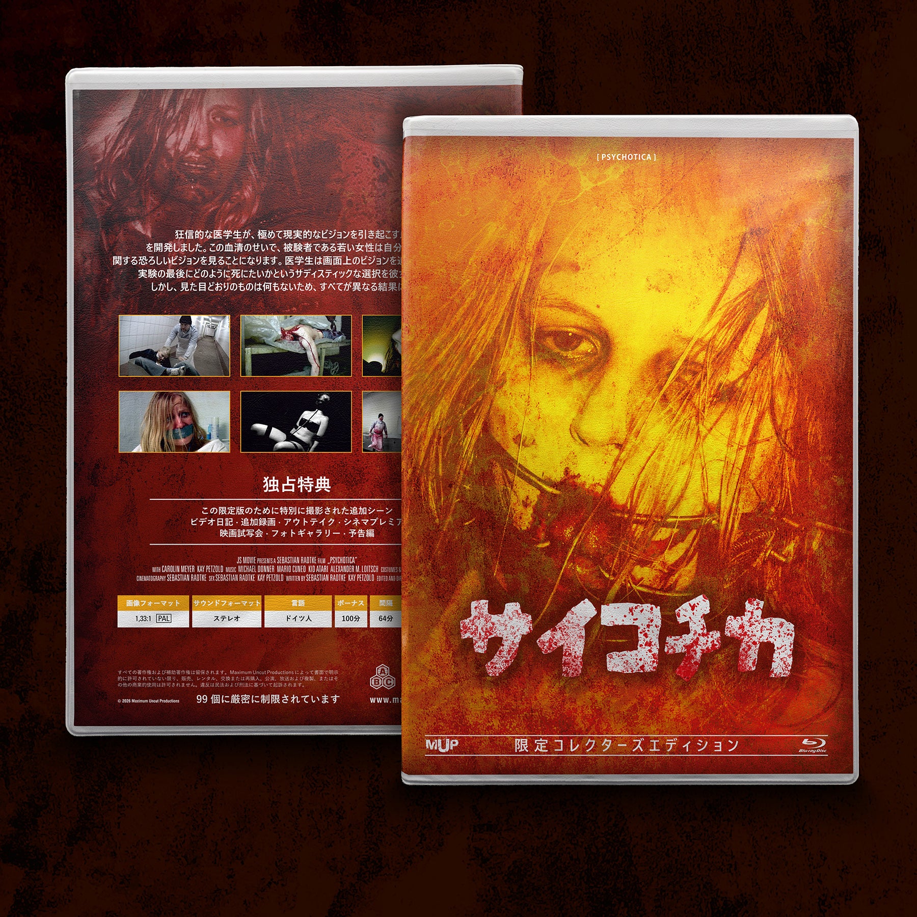 PSYCHOTICA BLU RAY - JAPANESE EDITION FULL UNCUT - Image 3
