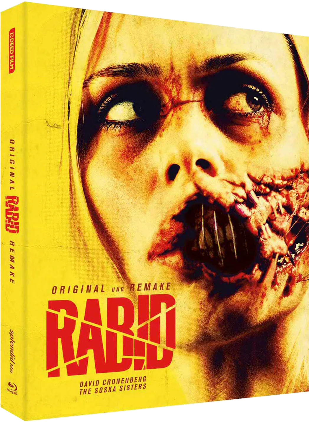 RABID Limited (666) UNCUT Double Feature Edition - Scanavo BD with O Card
