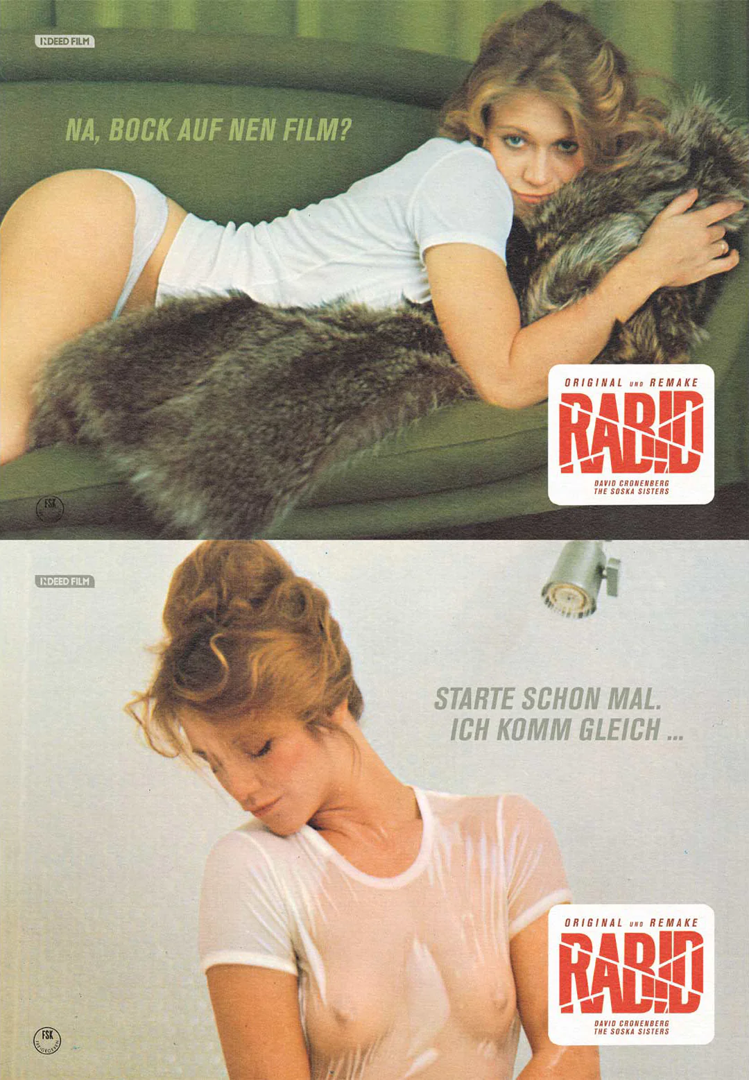 RABID Limited (666) UNCUT Double Feature Edition - Scanavo BD with O Card - Image 3