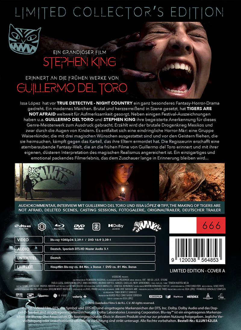 PRE-SALE: TIGERS ARE NOT AFRAID - Limited (666) UNCUT MediaBook Cover A - RELEASE DATE: 8th May - Image 3