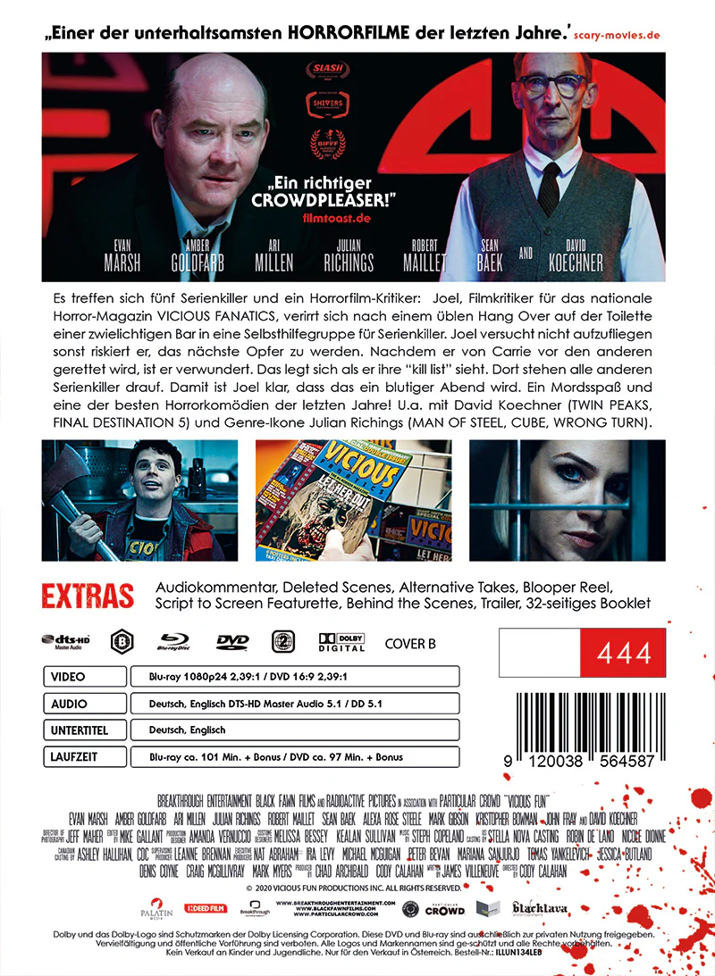 VICIOUS FUN - 2 Disc (DVD+BD) Limited (444) UNCUT Mediabook COVER B - Image 2