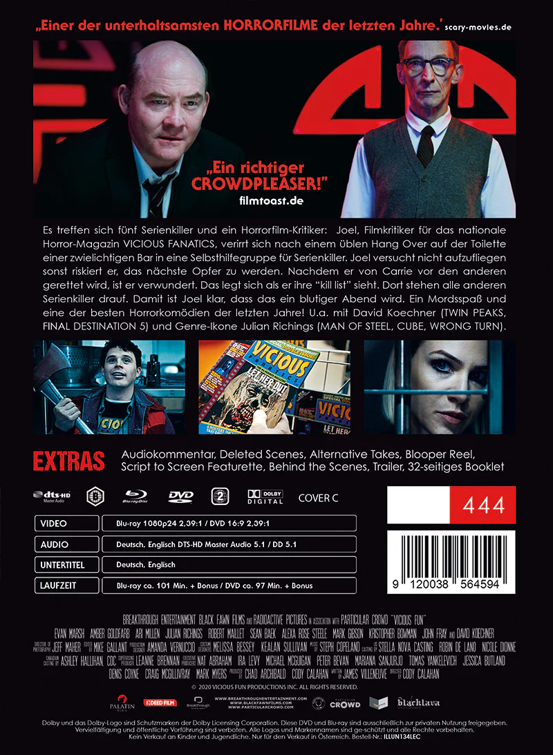 VICIOUS FUN - 2 Disc (DVD+BD) Limited (444) UNCUT Mediabook COVER C - Image 2