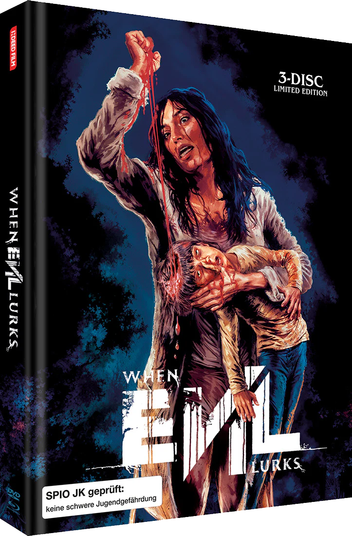 WHEN EVIL LURKS - 3-Disc (2 BD + DVD) Limited (666) UNCUT MediaBook - Cover D