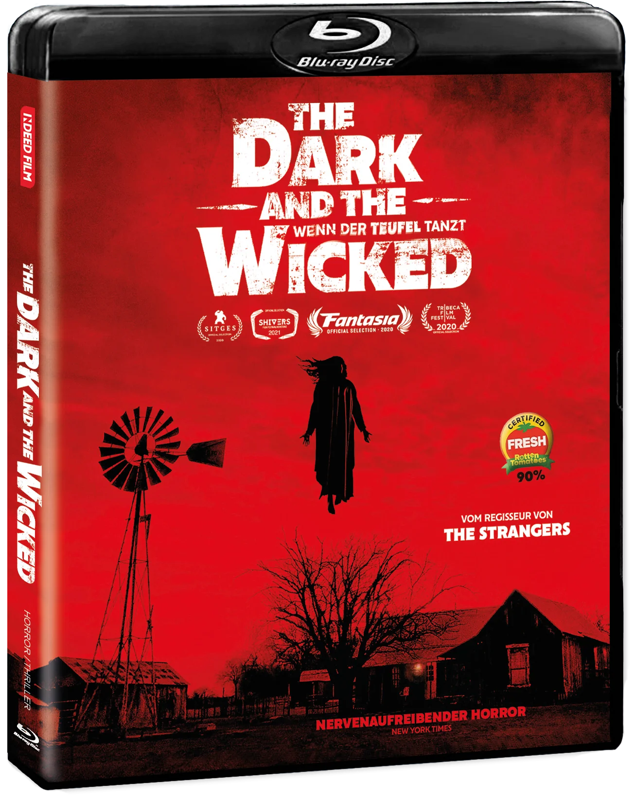 THE DARK AND THE WICKED Single Blu Ray